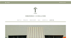 Desktop Screenshot of brooksandcollier.com
